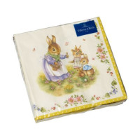  Салфетки бумажные 33 х 33 см Кроличья семья Spring Fantasy 3590720029