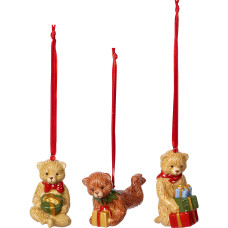 Набор подвесок мишки 3 предмета, Nostalgic Ornaments 1483316684