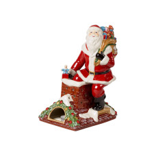 Christmas Toy's САНТА НА КРЫШЕ  23,5 x 17 x 32 см 1486026548