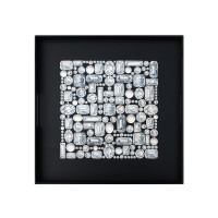 Vassoio Quadrato DIAMANTI - Square Tray DIAMONDS