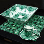 Vassoio Quadrato SMERALDI - Square Tray EMERALDS