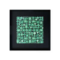 Vassoio Quadrato SMERALDI - Square Tray EMERALDS