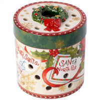 Подсвечник "письма Санте" круглая маленькая. Коллекция Christmas Toys, 1483276618