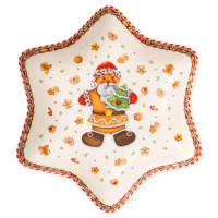 Блюдо в форме звезды Winter Bakery 24,5см 1486123772