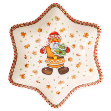 Блюдо в форме звезды Winter Bakery 24,5см 1486123772