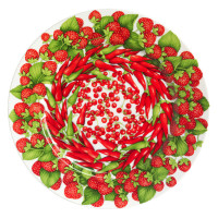 Portata rotondo - Segnaposto / Round platter - Chop